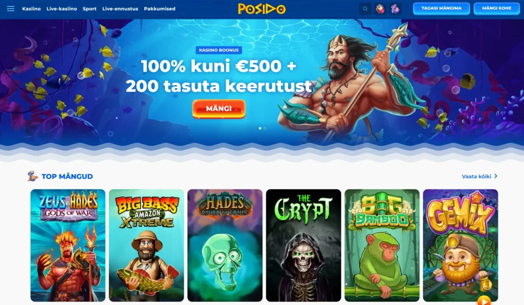 Posido kuvatõmmis