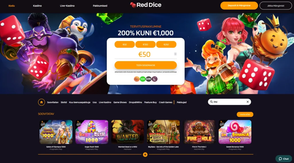 Red Dice kuvatõmmis
