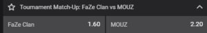 Counter-Strike 2 panustamine- FaZe Clan vs MOUZ