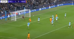 Kylian Mbappé lõi Meistrite Liiga play-offi avamängus Manchester City vastu tõelise iluvärava.